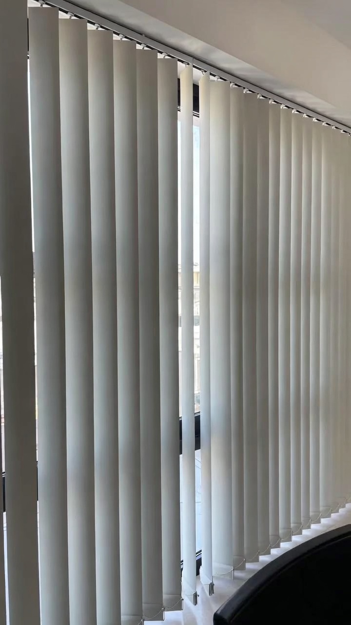Vertical blinds for large windows